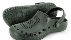 Papuci Delphin Octo, verde (Marime: 46)