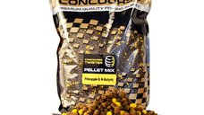 Pelete de Nadire Benzar Concourse Twister Pellet Mix, 800g (Aroma: Marzipan Garlic)
