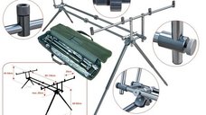 Rod Pod 4 lansete aluminiu Baracuda RP 3