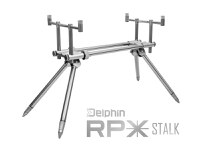 Rod Pod Aluminiu Delphin RPX Stalk Silver, 2 Posturi - 1