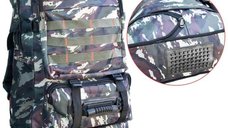 Rucsac pescar camuflaj capacitate 50/60 litri Baracuda