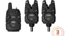 Set 2 avertizoare cu statie Delphin Coder