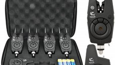 Set 4 avertizoare RF1688 Baracuda cu receptor wireless