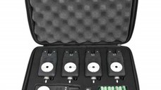 Set 4 avertizoare RF698 Baracuda cu receptor wireless