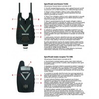 Set 4 avertizoare wireless TLI34 + receptor TLI34B Baracuda - 4