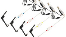 Set 4 swingere cu contragreutate si iluminare Baracuda