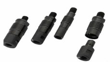 Set Conectori Negri L cu Eliberare Rapida - 3 Bucati