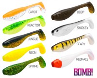 Shad Delphin BOMB Fatty, Scary, 10cm, 5 buc - 2