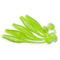 Shad Fast Strike Huky Kuky, Chartreuse Ice Shad, 13.5cm, 8.4g, 5buc/blister - 3