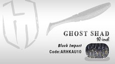 Shad Ghost 10cm Black Impact Herakles