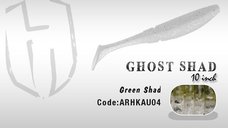Shad Ghost 10cm  Green Shad  Herakles