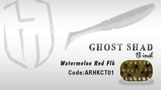 Shad Ghost 13cm Watermelon Red Flk Herakles
