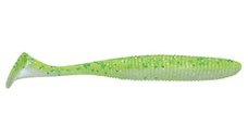 Shad Jackall Rhythm Wave, Chartreuse, 7 cm, 8 buc