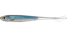 Shad Live Target Ghost Tail Minnow Drophot, Silver/Blue, 9.5cm, 4buc