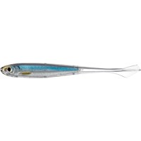 Shad Live Target Ghost Tail Minnow Drophot, Silver/Blue, 9.5cm, 4buc - 1