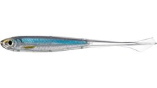 Shad Live Target Ghost Tail Minnow Drophot, Silver/Blue, 9.5cm, 4buc