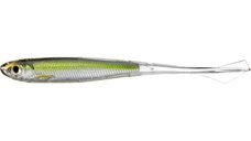 Shad Livetarget Ghost Tail Minnow Drophot, culoare Silver-Green, 11.5cm, 4buc