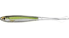 Shad Livetarget Ghost Tail Minnow Drophot, culoare Silver-Green, 11.5cm, 4buc