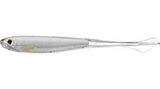 Shad Livetarget Ghost Tail Minnow Drophot, culoare Silver-Pearl, 11.5cm, 4buc