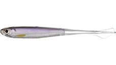 Shad Livetarget Ghost Tail Minnow Drophot, culoare Silver-Purple, 11.5cm, 4buc