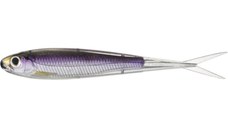 Shad Livetarget Minnow Soft Jerkbait, culoare Silver-Purple, 11.5cm, 4buc