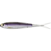 Shad Livetarget Minnow Soft Jerkbait, culoare Silver-Purple, 11.5cm, 4buc - 1