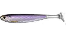 Shad Livetarget Slowroll Shiner Paddle Tail, culoare Silver-Purple, 12.5cm, 3buc