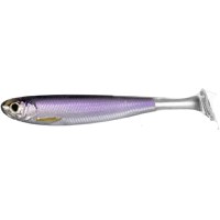 Shad Livetarget Slowroll Shiner Paddle Tail, culoare Silver-Purple, 12.5cm, 3buc - 1