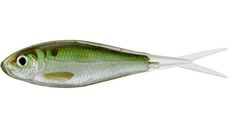 Shad Livetarget Soft Jerkbait, culoare Silver-Green, 9cm, 4buc