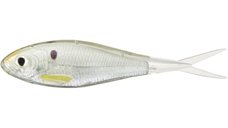 Shad Livetarget Soft Jerkbait, culoare Silver-Pearl, 11cm, 4buc
