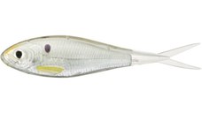 Shad Livetarget Soft Jerkbait, culoare Silver-Pearl, 11cm, 4buc