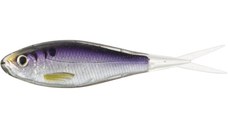 Shad Livetarget Soft Jerkbait, culoare Silver-Purple, 9cm, 4buc