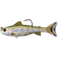 Shad Livetarget Trout Parr, culoare Silver-Olive, 10.9cm, 21g - 1