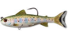 Shad Livetarget Trout Parr, culoare Silver-Olive, 10.9cm, 21g