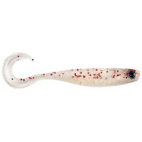 Shad Mustad Mezashi Curly Tail Minnow, Clear Magic, 9cm, 6buc - 1