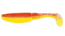 Shad Nomura Rolling, Culoare Yellow Red Glitter, 7.5cm, 4g, 10buc