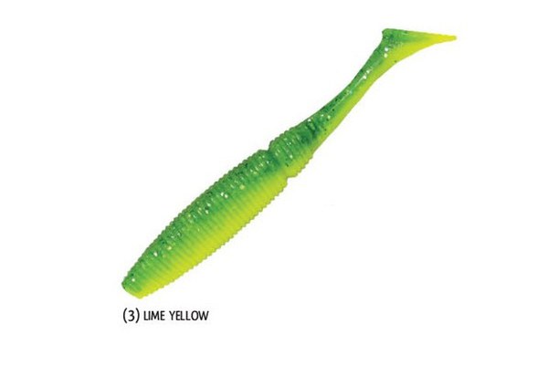 Rapture Power Shad – 20 Esche Soft Bait Aromatizzate – Multicolore E Aromatizzate – Per Pesca In Acqua Dolce E Salata