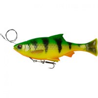 Shad Savage Gear 4D Line Thru Pulsetail Roach Firetiger 18cm, 90g - 1