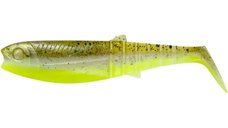 Shad Savage Gear Cannibal Shad, Green Pearl Yellow, 6.8 cm, 3 g, 5 bucati
