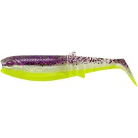 Shad Savage Gear Cannibal Shad, Purple Glitter Bomb, 6.8cm, 3g, 5buc - 1