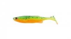 Shad Savage Gear Fat Minnow T-Tail, culoare Firecracker, 9cm, 5buc/plic