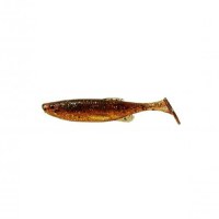 Shad Savage Gear Fat Minnow T-Tail, culoare Motoroil UV, 13cm, 5buc/plic - 1