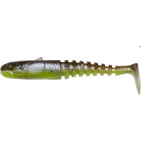 Shad Savage Gear Gobster, 9cm, 9g, Green Pearl Yellow, 5buc/plic - 1