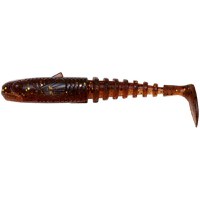 Shad Savage Gear Gobster, 9cm, 9g, Motoroil UV, 5buc/plic - 1