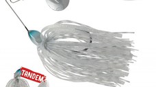 Spinnerbait Herakles Flatter Compact Tandem, Silver, 7g