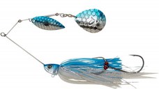 Spinnerbait Savage Gear Da Bush, Blue Silver, 32g