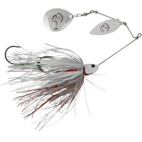 Spinnerbait Savage Gear Da Bush, White Silver Holo Flame, 14cm, 21g - 1