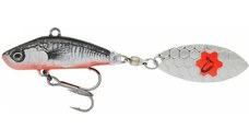 Spinnertail Savage Gear 3D Sticklebait Tail Spin, Sinking, 6.5cm, 9g, Black Red