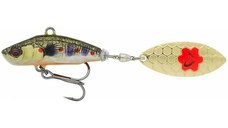 Spinnertail Savage Gear 3D Sticklebait Tail Spin, Sinking, 7.3cm, 13g, Brown Trout Smolt