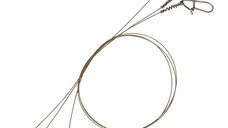 Struna Savage Gear RAW49 Uncoated Trace, 20cm, 0.27mm, 7kg, 3buc/plic